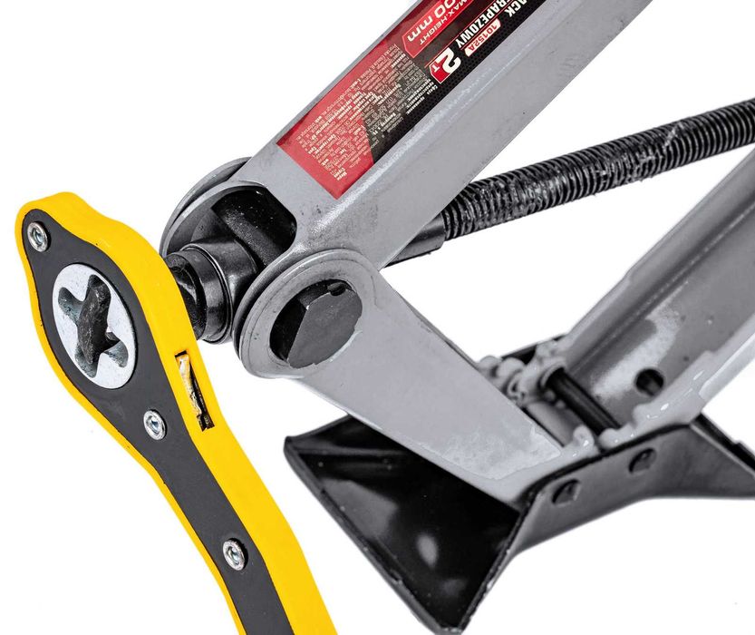 Механичен крик тип жаба 2 тона с тресчотка, 115-400 мм, FORCEKRAFT