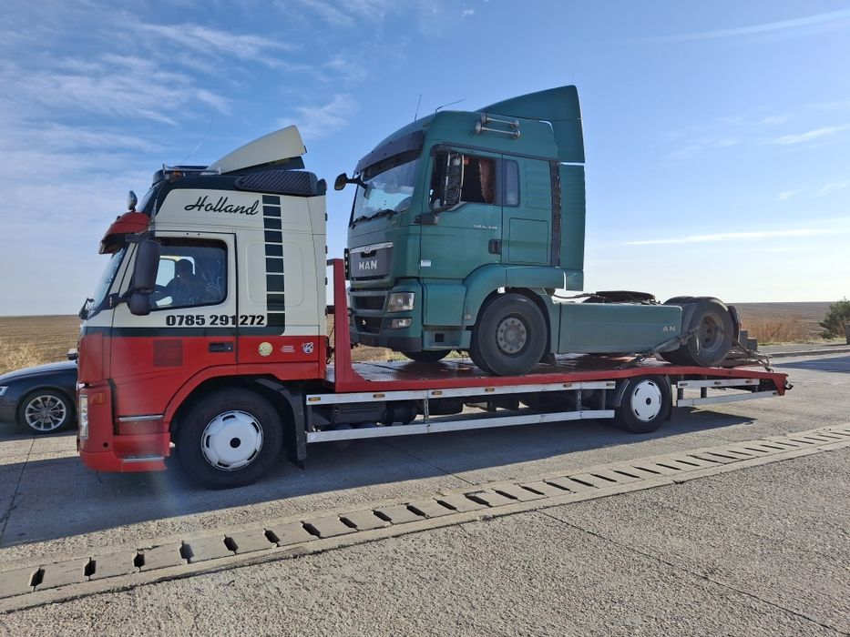 Tractari camioane Teleorman Transport microbuze Dube cap tractor 8x4