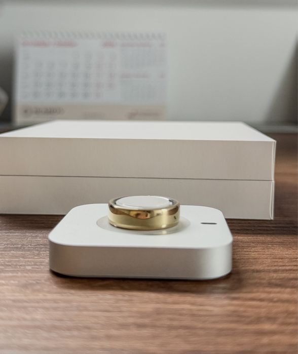 Oura Smart Ring 5 Gold, размер 7