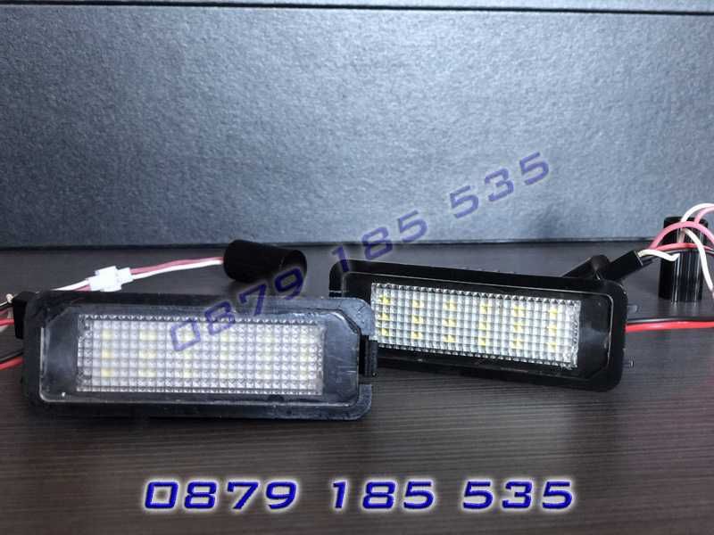 LED плафони осветление заден номер VW Golf Passat светлини голф пасат