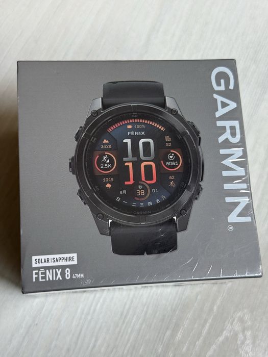 Garmin Fēnix 8. Solar Sapphire 47 мм