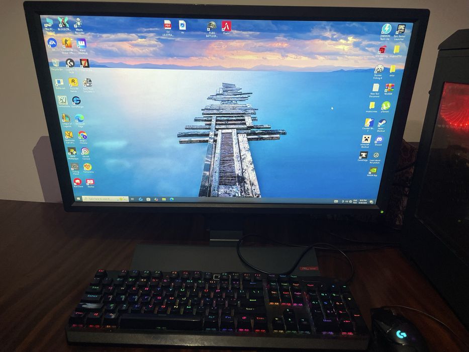 Pc gaming setup complet