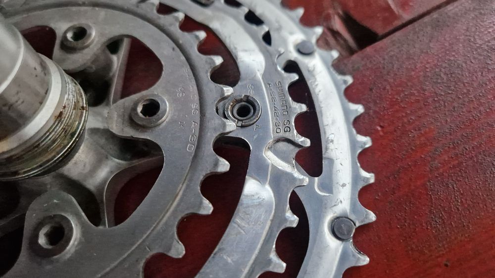 Pedalier Shimano 105 - 3 foi - 52/42/30