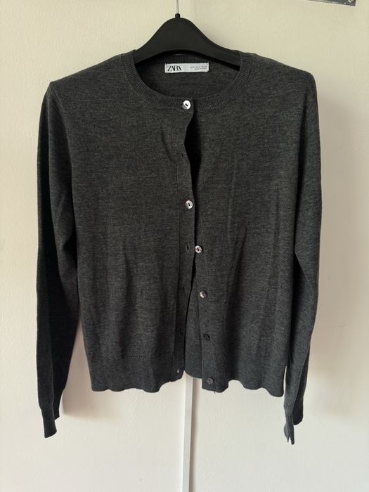 Серый кардиган Zara