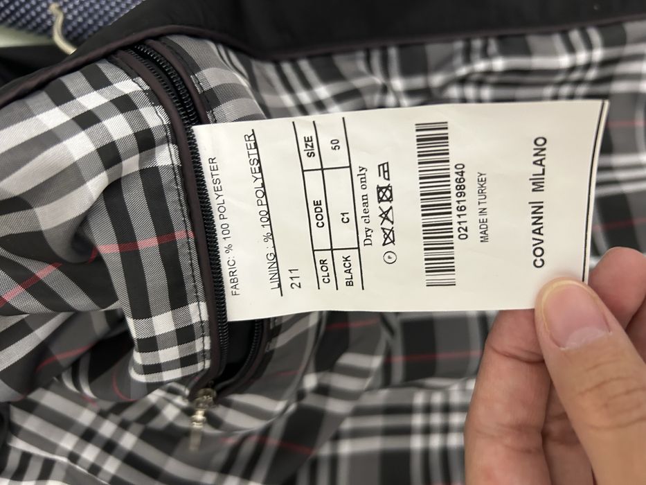 Мужской плащ осенний