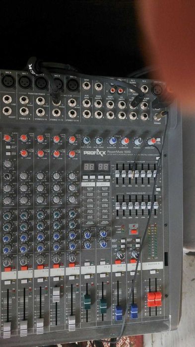 Mixer profixx activ 2x700 wtt pawermatte 10002 3 ani garantie
