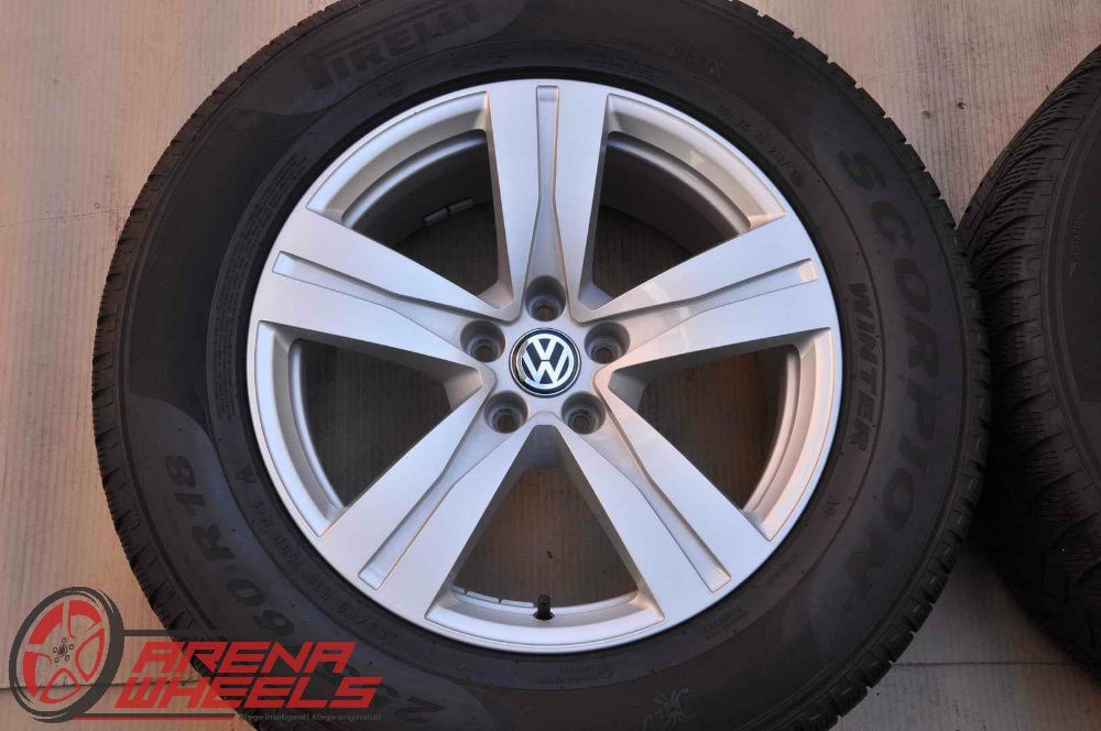 Roti Iarna 18 inch Originale VW Touareg 3 CR Pirelli 255/60 R18