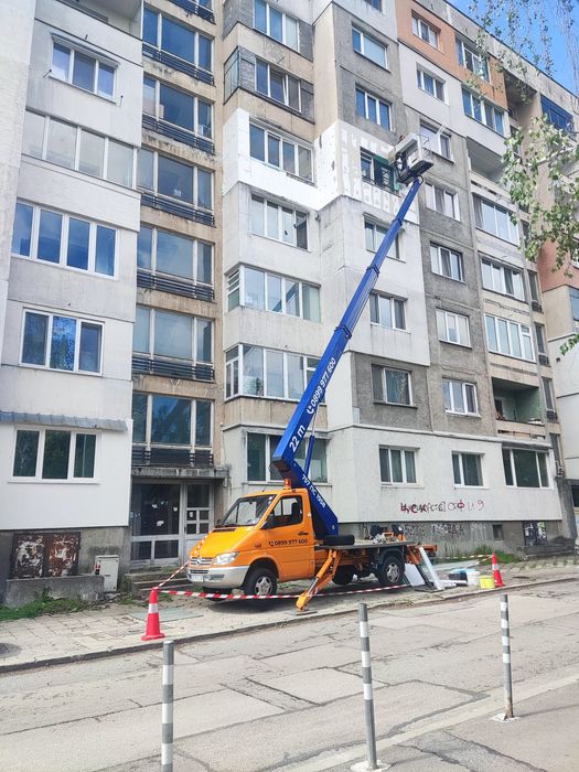 Услуги с автовишка 22 м.