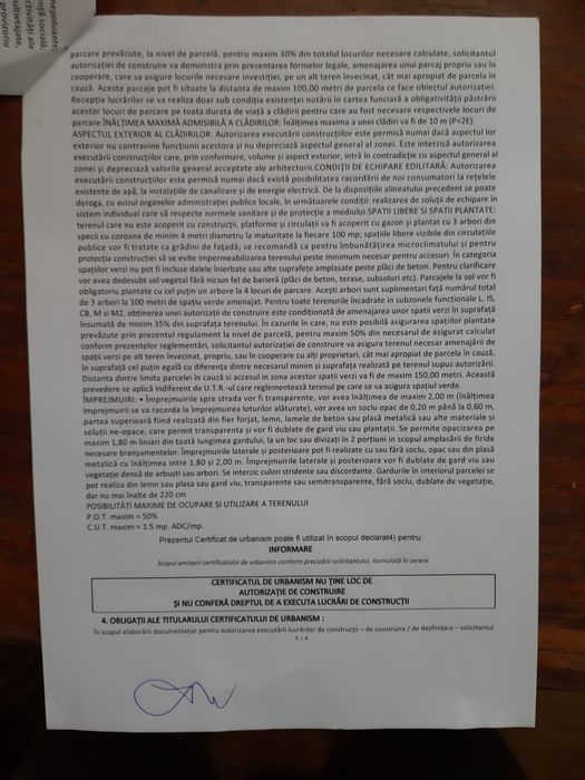 Vând teren Popești Leordeni
