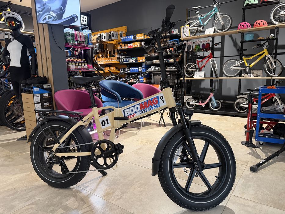 Bicicleta electrica VIKETORY LITHOR cu 2 baterii , de inchiriat