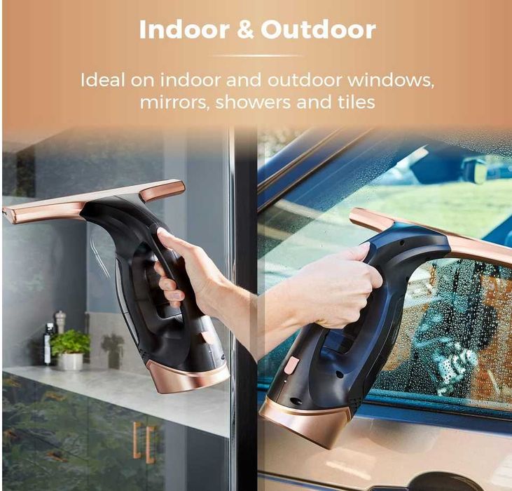 Aspirator portabil pentru geamuri