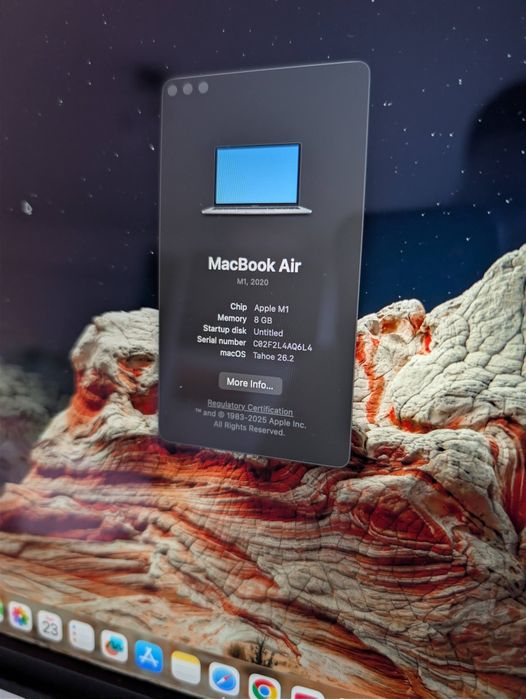 Macbook Air M1 8GB RAM 256GB