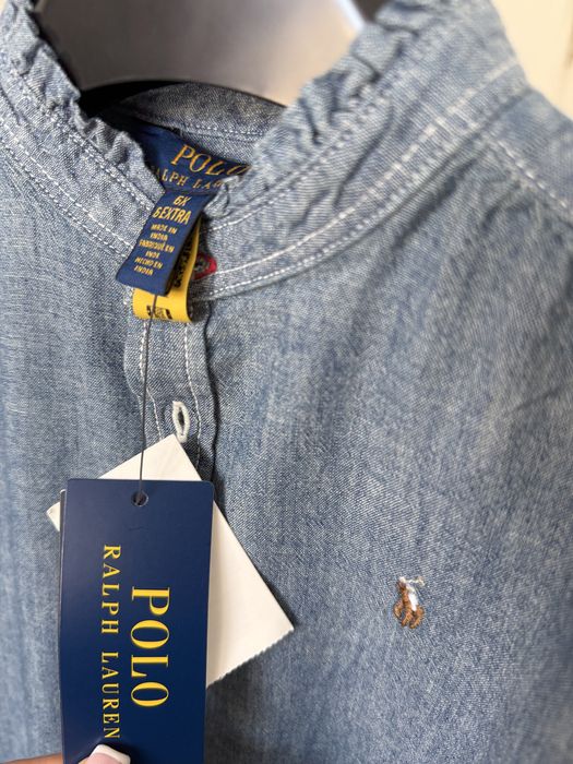 Polo Ralph Lauren деним детска рокля