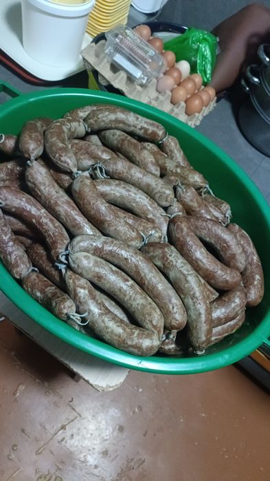 Домашняя печёночная колбаса