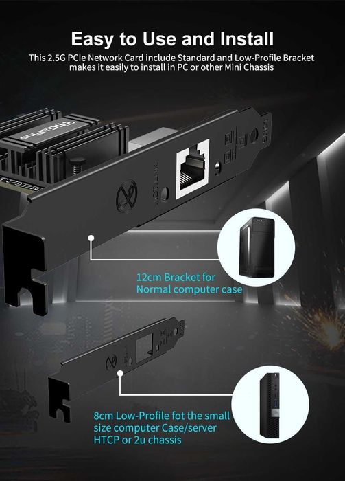 2.5Gb PCIe мрежова карта