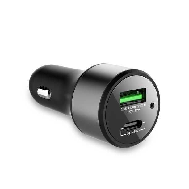 Универсално USB Зарядно с Метален Корпус 12-24V, 2x18W или до 63w