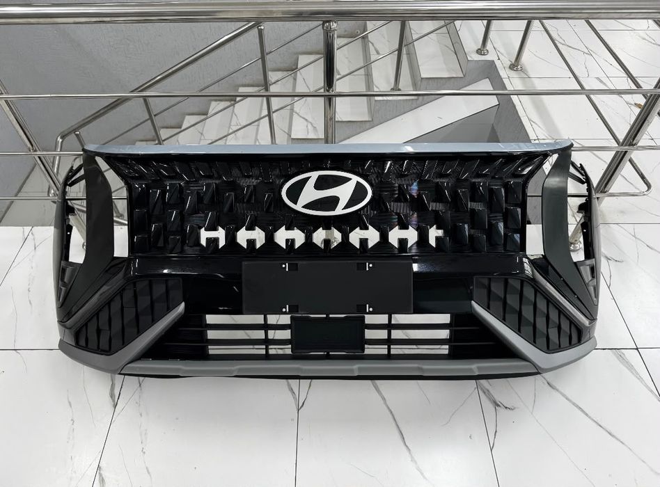 Hyundai mufasa бампер передний