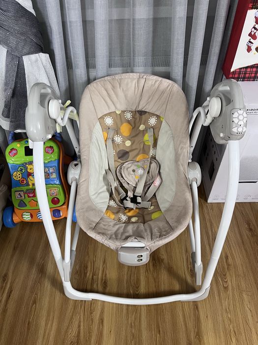 Шезлонг-качели детские