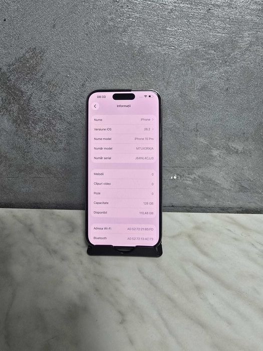 iPhone 15 Pro 128 GB Bmg Amanet 98559