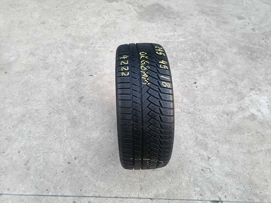 O anvelopa iarna 245 45 18 continental wintercontact TS 850P 7 mm 2022