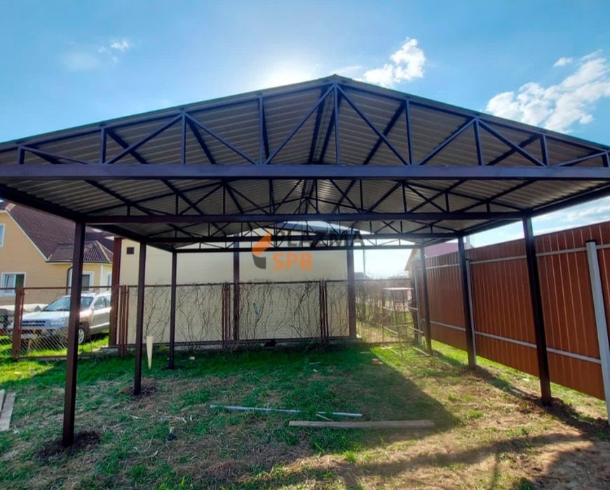 Навесы, огорождения итд...