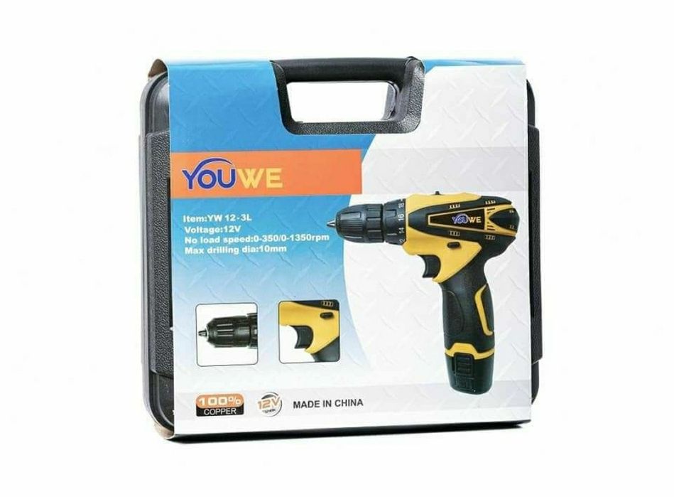 Masina de gaurit cu acumulator YouWe  YW12-3L