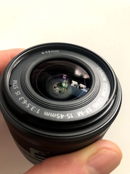 Obiectiv foto Canon EF-M 15-45 3.5-6.3 IS STM impecabil