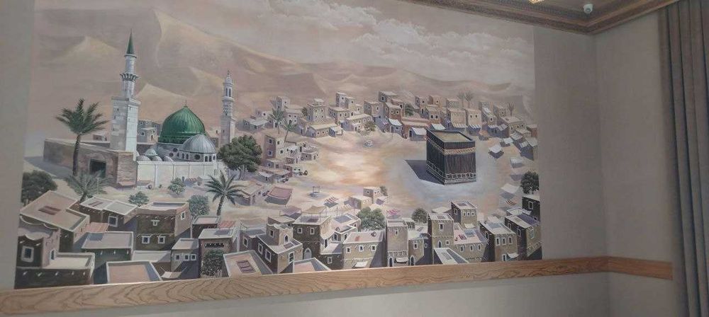 Devorga rasm chizish, relef, barelef