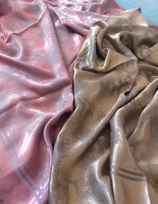 Платок (орамал)мраморный 90×90 скидки !