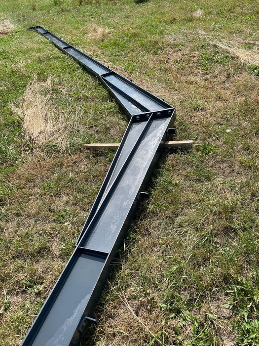Vand structura metalica pentru hala de 10X20X4, confectionata din urmă