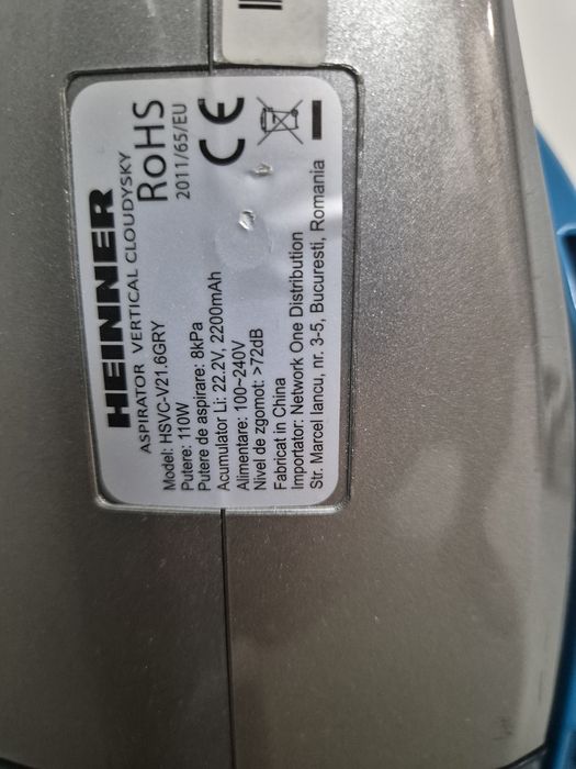 Aspiratoare fara fir BOSCH si HEINNER