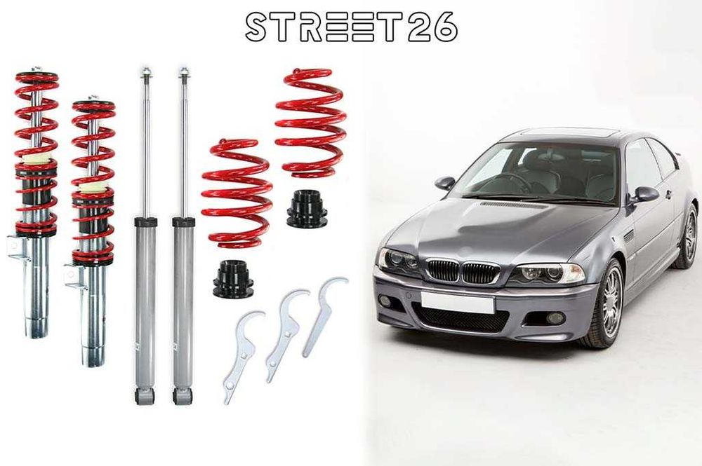 Suspensie Sport Reglabila BMW Seria 3 E46 (1998-2005) RedLine