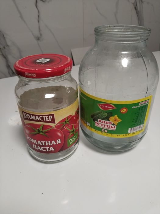 Продам банки 2л, 1л