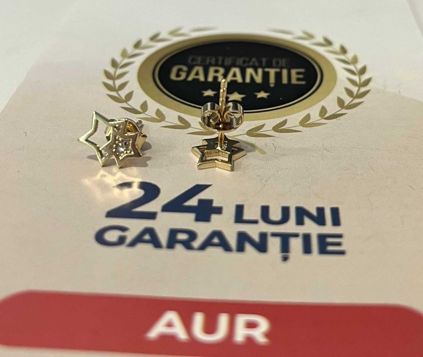 Cercei din aur (AG32 B27969.1) 2 ANI GARANTIE!