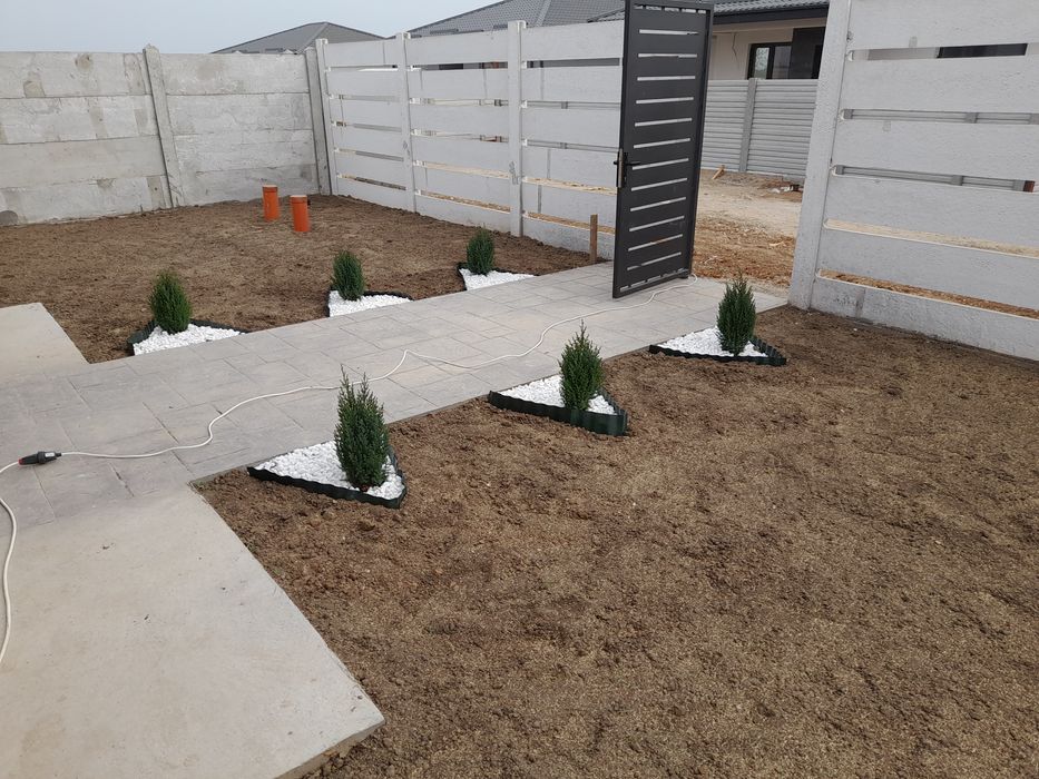 Pământ negru .compost gazon