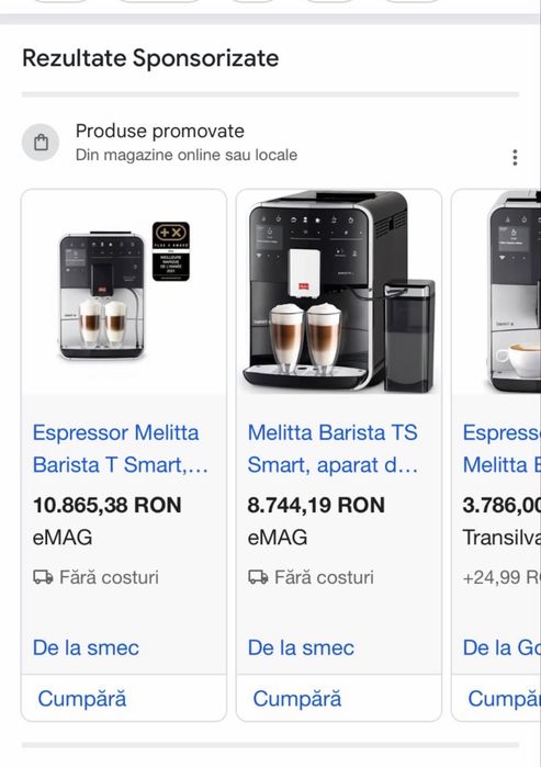 Aparat Melitta coffee barista