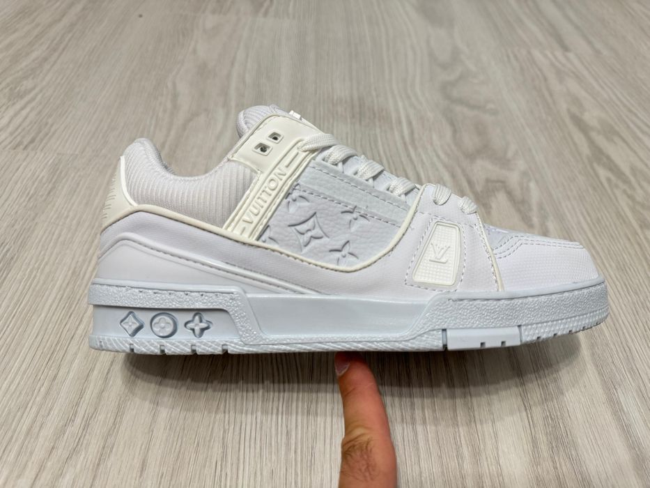 Louis Vuitton Monogram trainers full white PREMIUM
