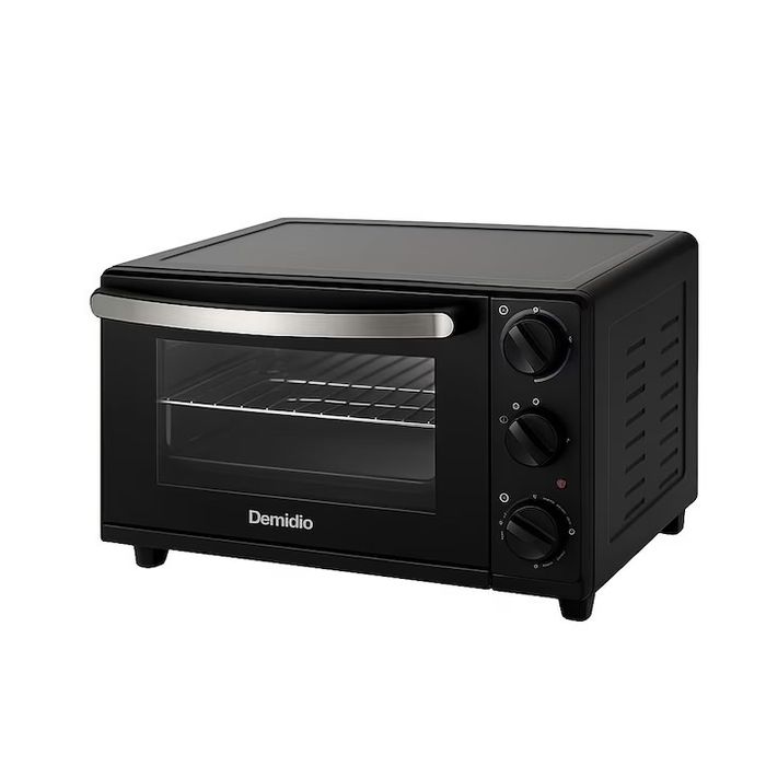 Електрическа фурна Domedia 20L, 1300W, 3 програми, черна