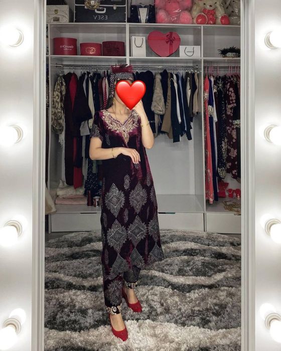 Келин куйлак ручная работа