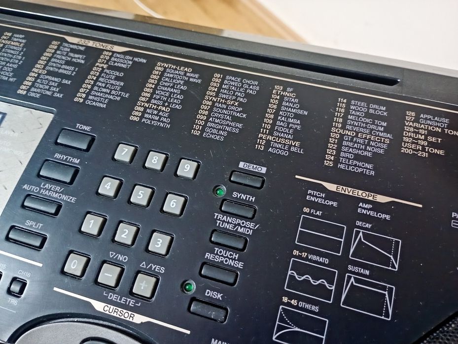 Casio CTK 811EX Pian  orga electronică