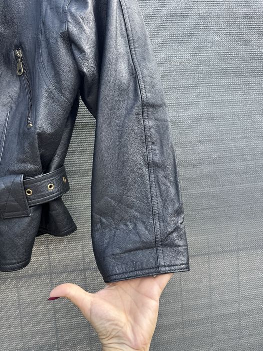 Geaca piele naturala festival biker