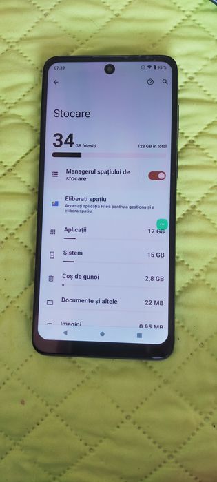Telefon Motorola , G22 arata si funcționează binebine