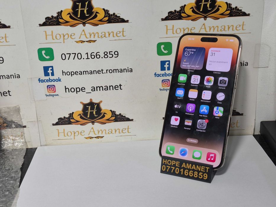 Hope Amanet P10/iPhone 14 Pro Max 128 GB / BATERIE 83%