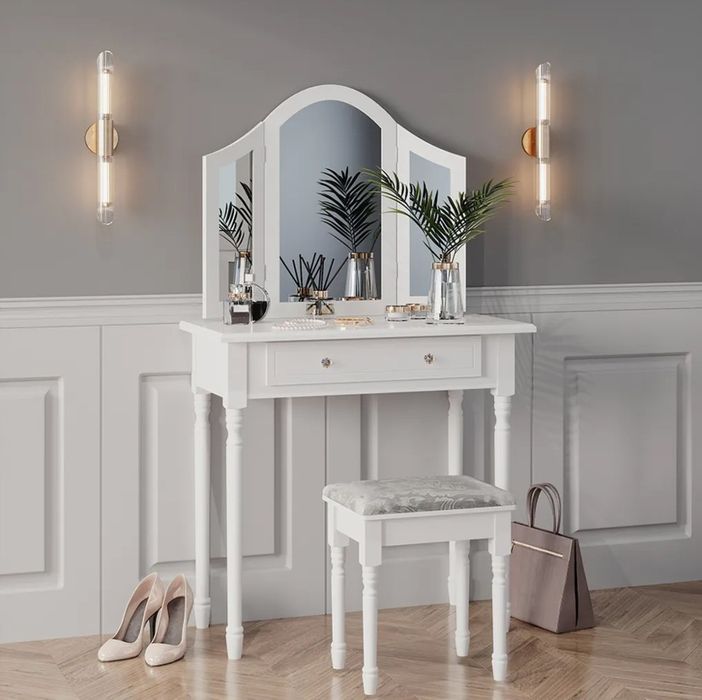 Дамска тоалетка с огледало Vicco 5059