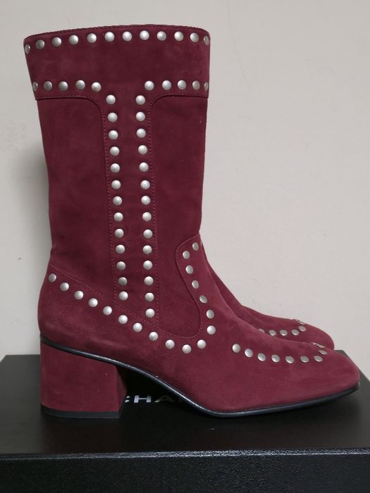 Coach Bootie With Rivets нови оригинални дамски боти
