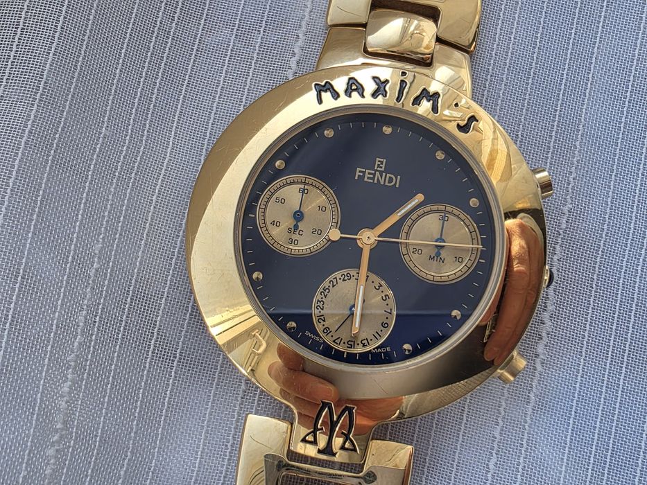 Ceas Fendi Maxim's chronograph barbati functional, colectie