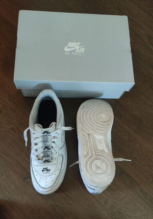 ‼️Nike Air Force 1 Low Double Air Low White Black‼️