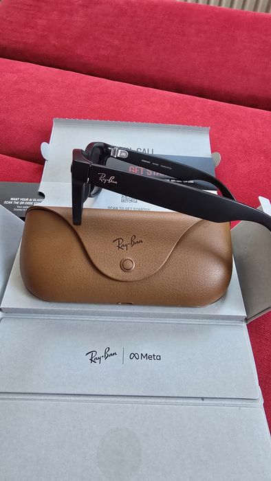 Ray Ban Meta Wayfarer, AI, Graphite Gradient Polar