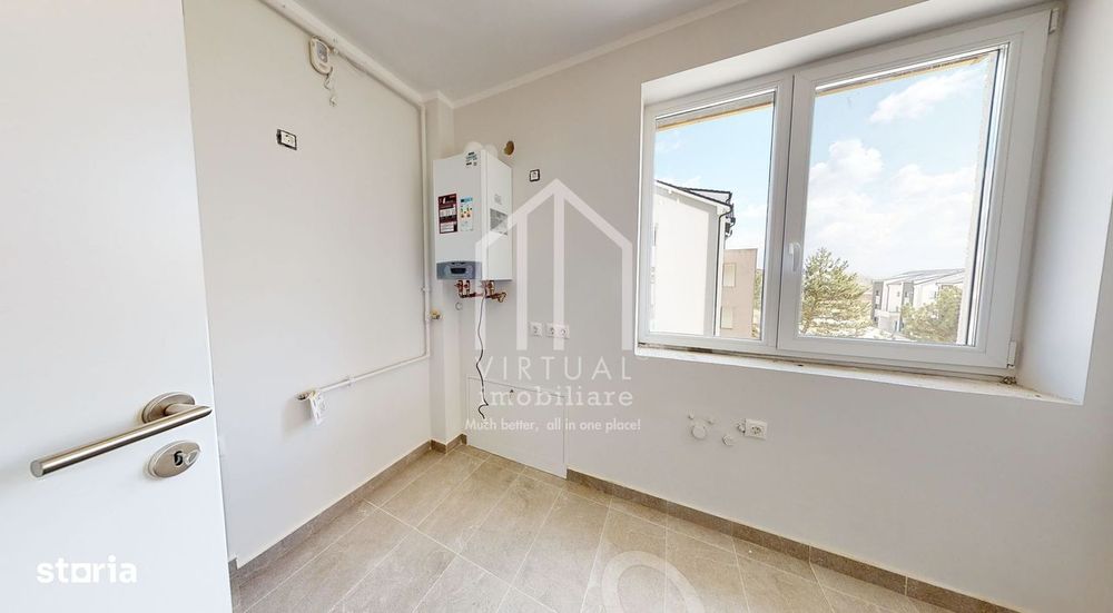 Apartament cu 3 camere la cheie, loc de parcare, terasa 12mp