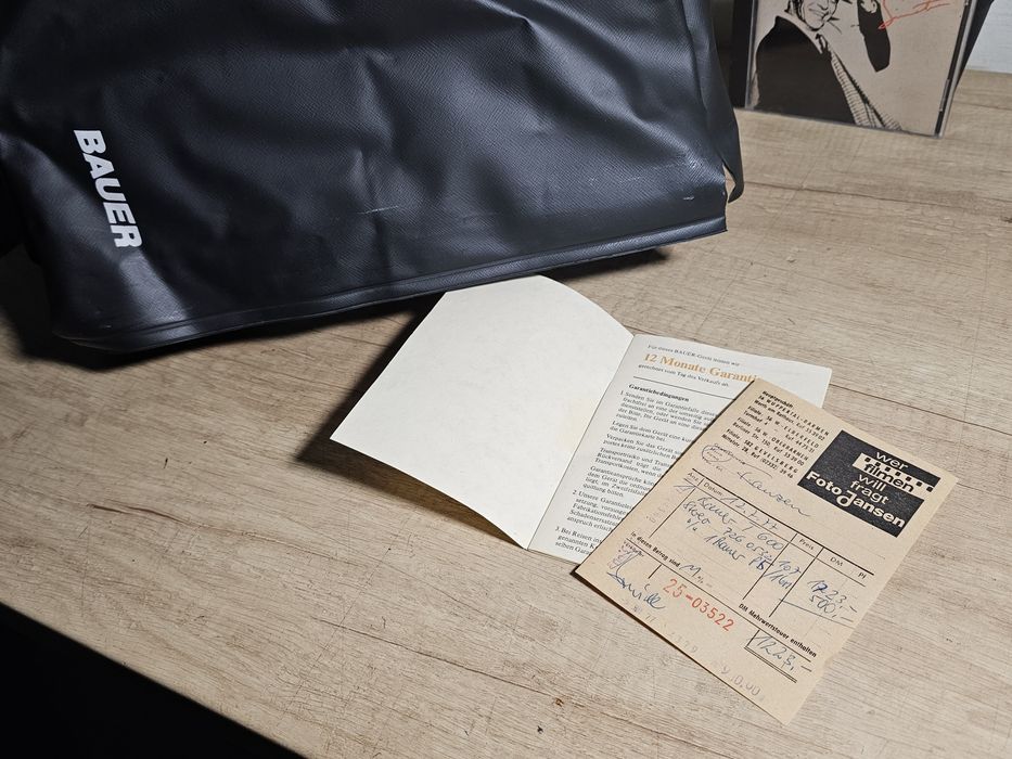 Video proiector BAUER T600 stereo sound, super 8mm, peliculă film